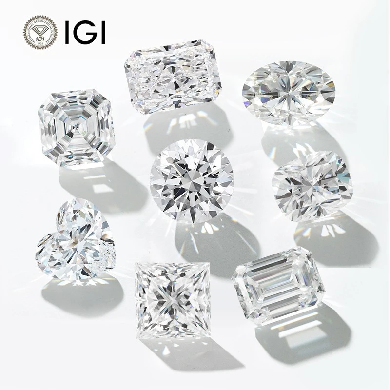 Heart Shaped Lab Diamond With IGI Certificate