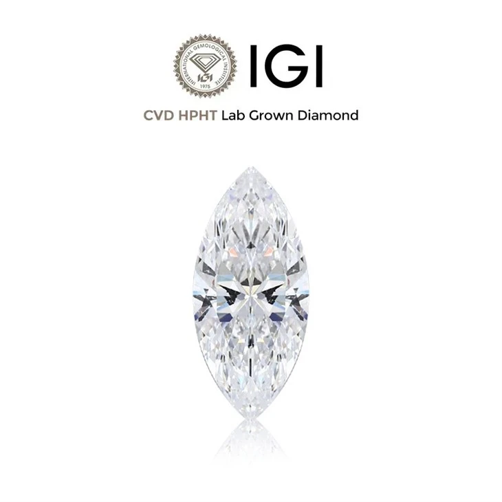 Marquise IGI Certified Lab Diamond